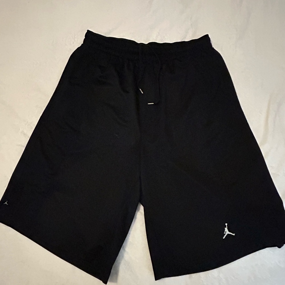 Black Vintage Jordan XL Basketball Shorts
